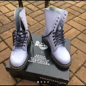 Lavendar Mac Jacobs x Doc Martens
